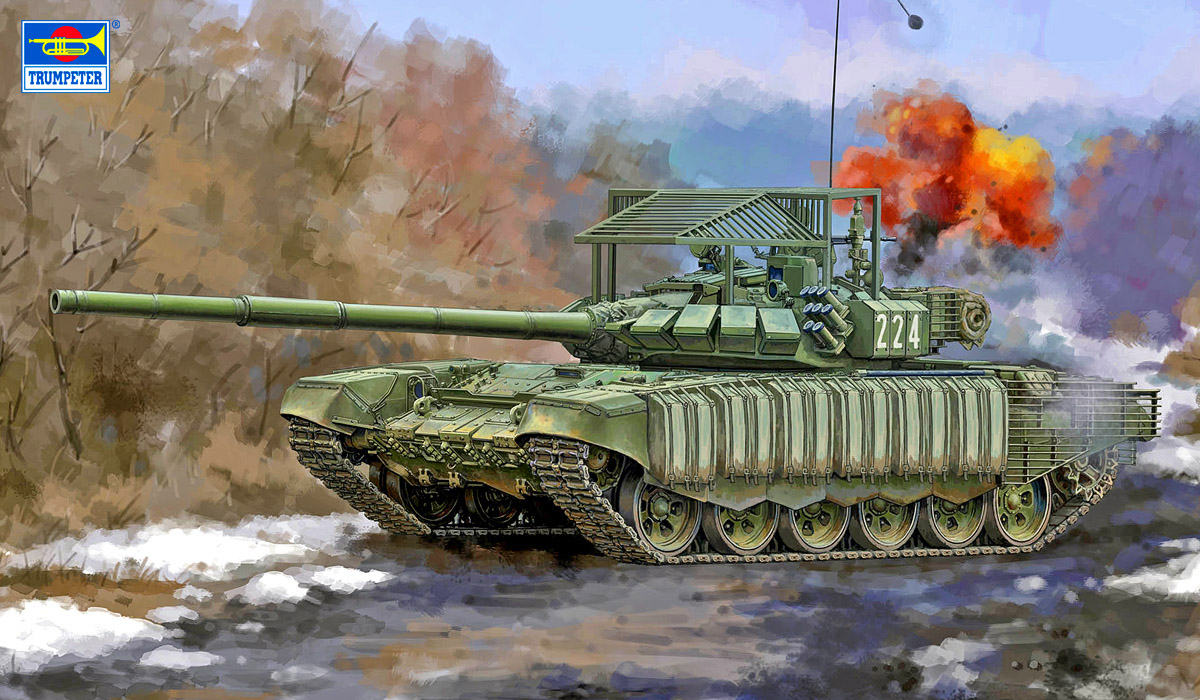 1/35 ロシア連邦軍 T-72B3主力戦車 4S24 ERA＆グレーティングアーマー