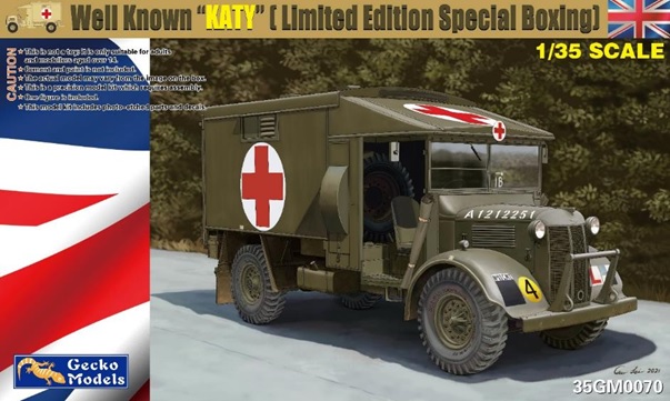 1/35 WW.Ⅱ K2/Y 軍用救急車 ｢ウェル・ノウン・ケイティ｣ (限定特装版)