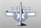 1/144 Republic XF-12 Rainbow Giant photographer
