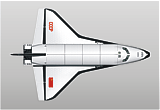 1/144 Molniya Buran OK-1.01 Soviet space shuttle orbiter
