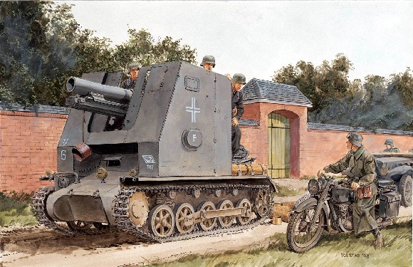 1/35　ドイツ I号15cm自走重歩兵砲