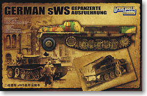 1/35 WWII 独 重国防軍牽引車(sWS) 装甲キャビン型 1/35 WWII 独 重国防軍牽引車(sWS) 装甲キャビン型