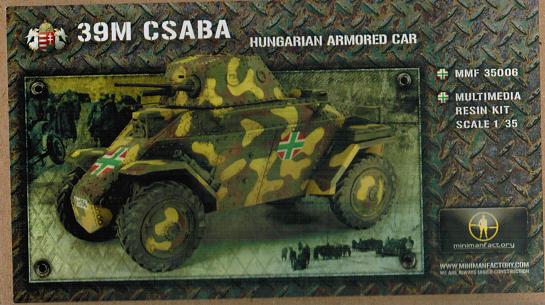 1/35 39Mチャバ装甲車フルキット