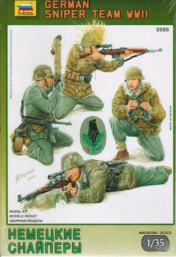 1/35 GERMAN SNIPER TEAM WWII