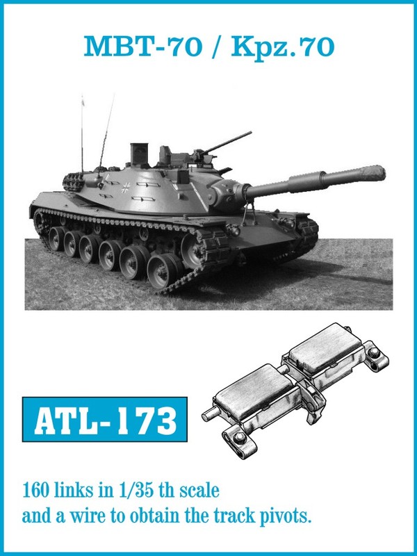 1/35 MBT-70/Kpz.70 試作戦車