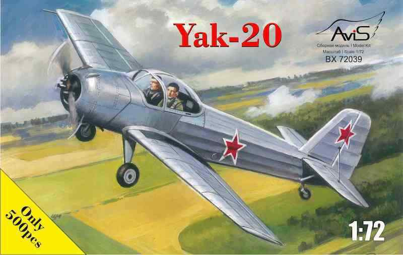 1/72 Yak-20 試作練習機 - ウインドウを閉じる