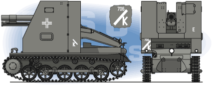 1/35 1号対戦車自走砲とその他1号戦車バリエーションデカールセット