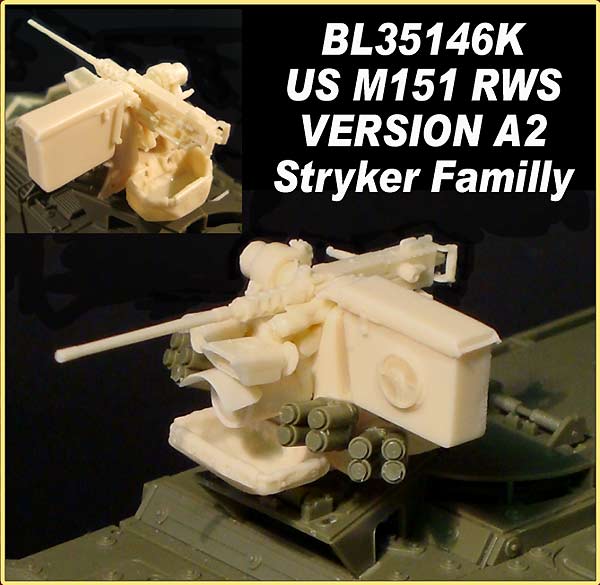 1/35 US M151 RWSバージョン A2-ストライカーファミリー