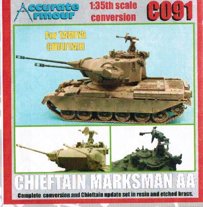 1/35 Chieftain Marksman Full Conversion