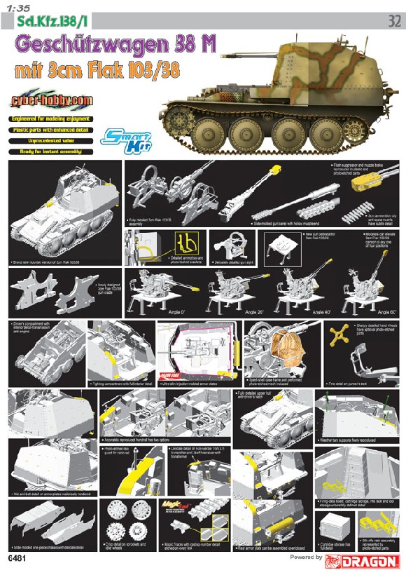 1/35 グリレ弾薬運搬車改造 3cm対空自走砲