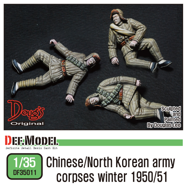 1/35 Chinese/ North Korean Army Corpses Koera winter 1950/51