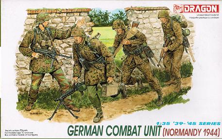 1/35 GERMAN COMBAT UNIT(NORMANDY 1944)