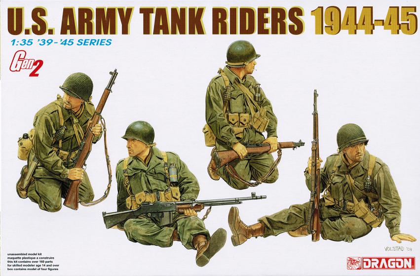 1/35 US アーミー タンク ライダーズ 1944-45
