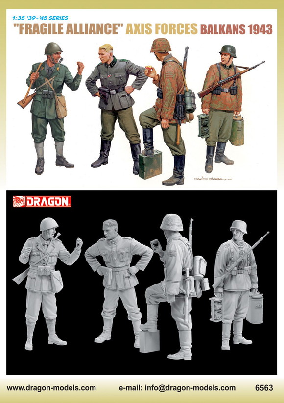 1/35 枢軸国兵士 バルカン 1943