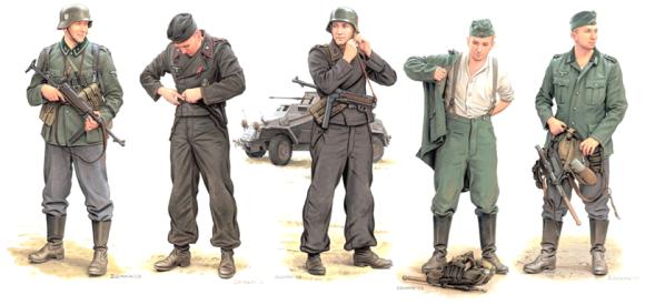 1/35 ドイツ軍兵士　"戦闘準備"　1940-41