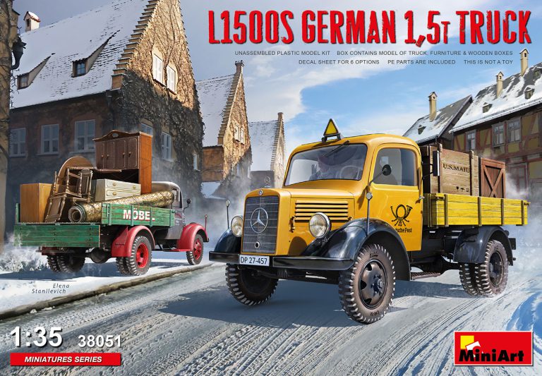 1/35 L1500S ドイツ製1.5t トラック