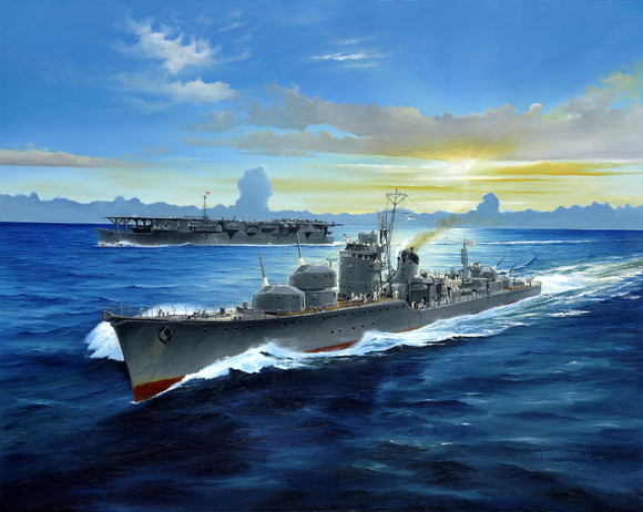 1/350 日本海軍 防空駆逐艦 秋月 1944