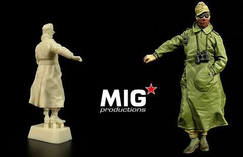 1/35 アフリカ軍団オートバイ兵