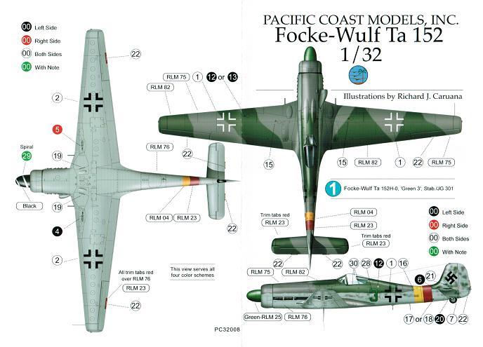 1/32 Focke-Wulf Ta 152H-1
