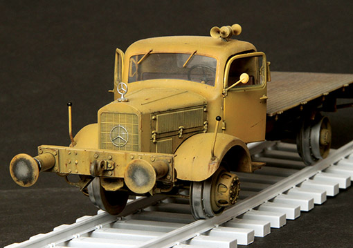 1/35 独 L4500A 鉄道トラック コンバージョン(ズベズダ用)