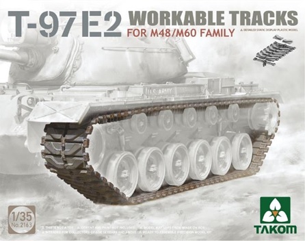 1/35 T-97E2 連結組立可動式履帯 (M48/M60系用)