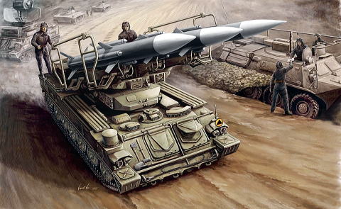 1/35 ソビエト軍 SA-6対空システム/ゲインフル