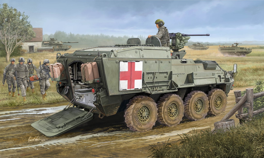 予約する 1/35 アメリカ陸軍 M1133MEV 野戦救急車 予約する 1/35 アメリカ陸軍 M1133MEV 野戦救急車