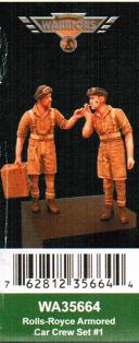 1/35 WWII イギリスロールスロイス装甲車 クルー1