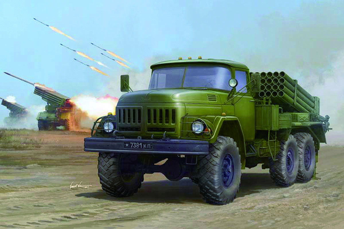 1/35 ソビエト軍 9P138 "グラート1" Zil-131トラック