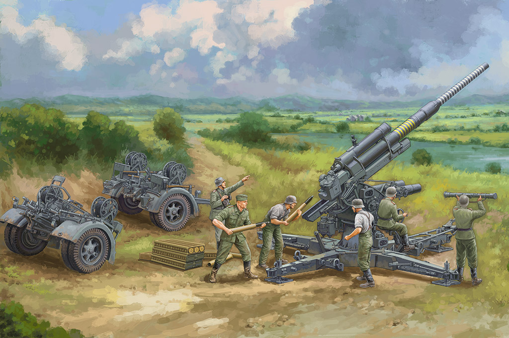 1/35 ドイツ軍 8.8cm Flak36/37