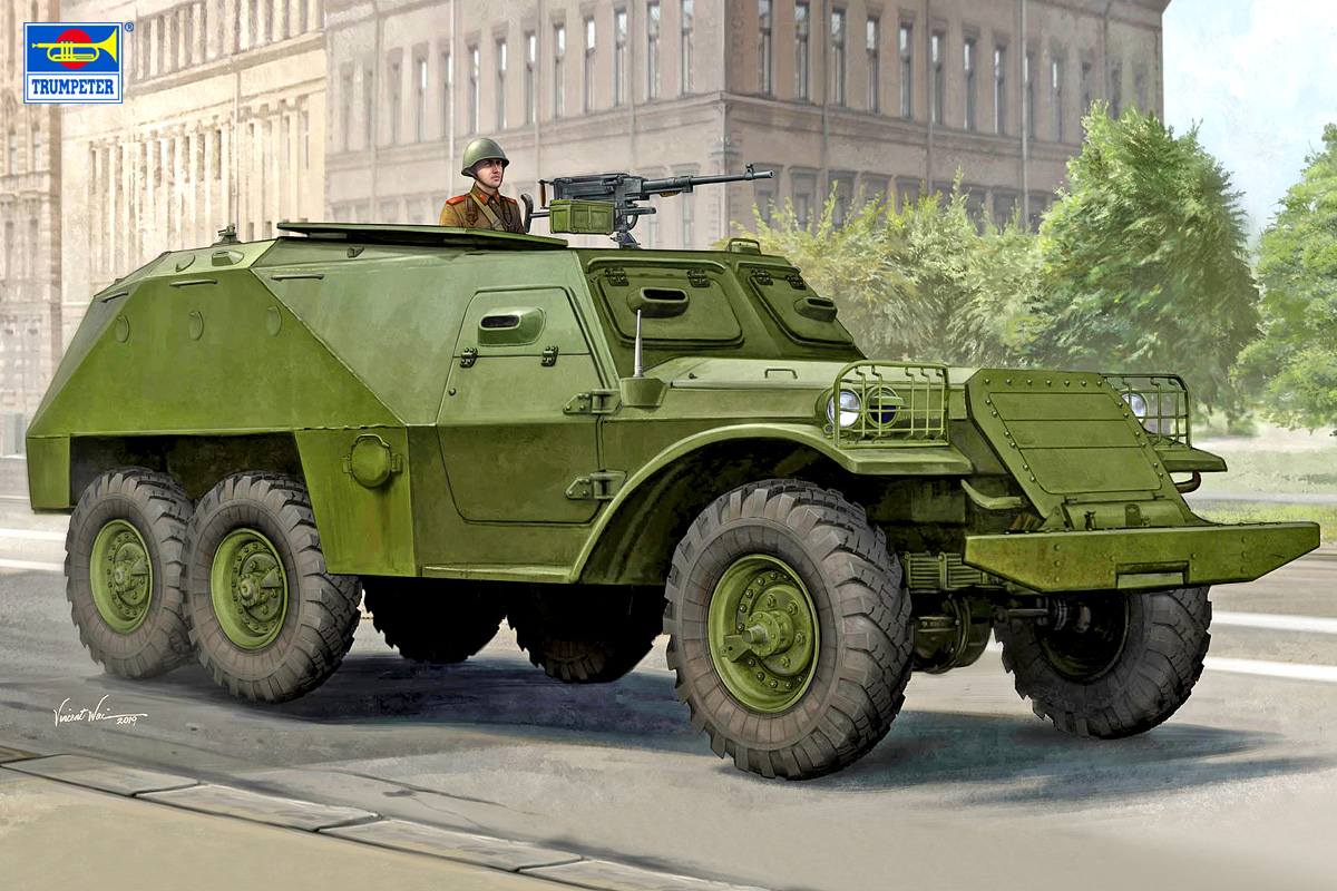 1/35 ソビエト軍 BTR-152K1 兵員輸送車 - ウインドウを閉じる