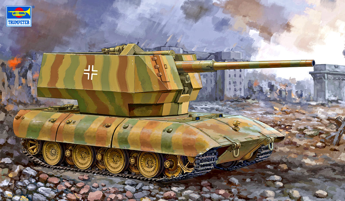 予約する　　1/35 ドイツ軍 E-100対空戦車 w/12.8cm Flak40
