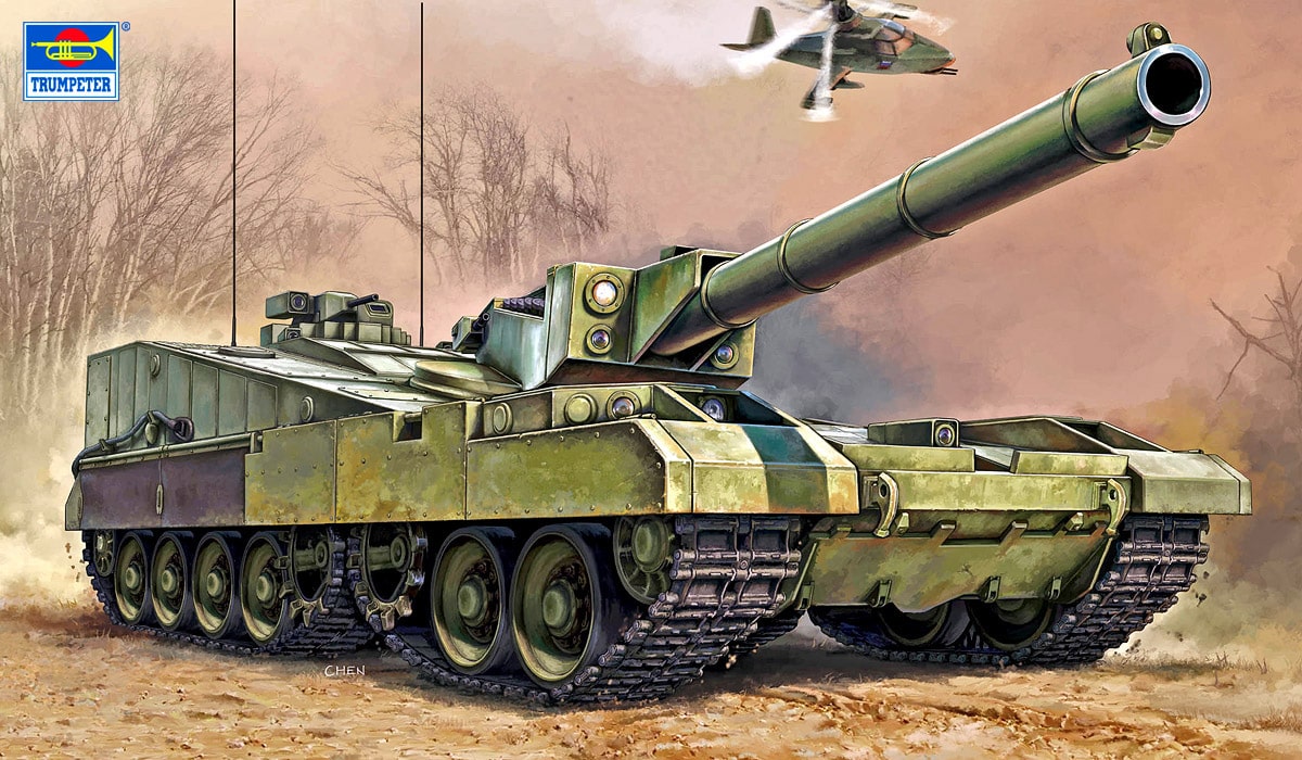 1/35 ソビエト軍 オブイェークト490B試作戦車