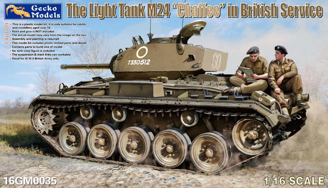 予約する　　1/16 英軍 M24 チャーフィー 軽戦車
