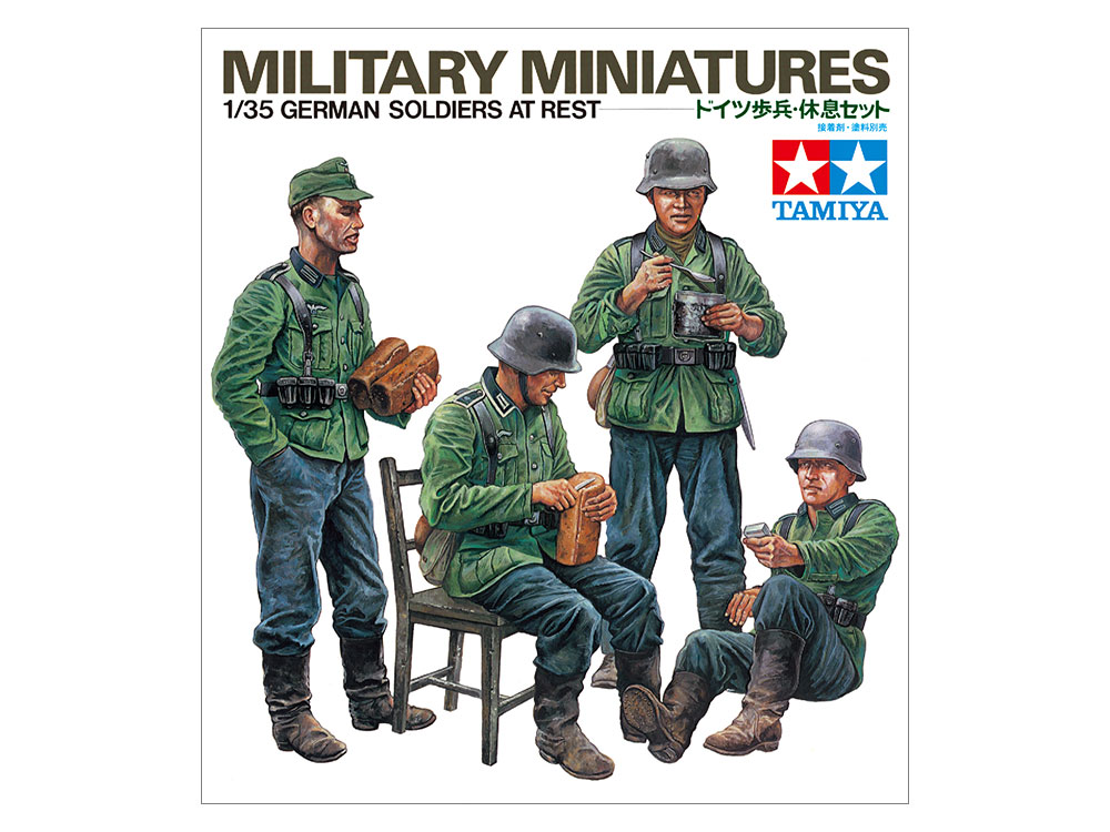 1/35 ドイツ歩兵・休息セット 【特別販売製品】