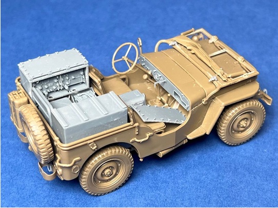 1/35 米海兵隊ジープ MZ-1 無線機装備型コンバージョンセット