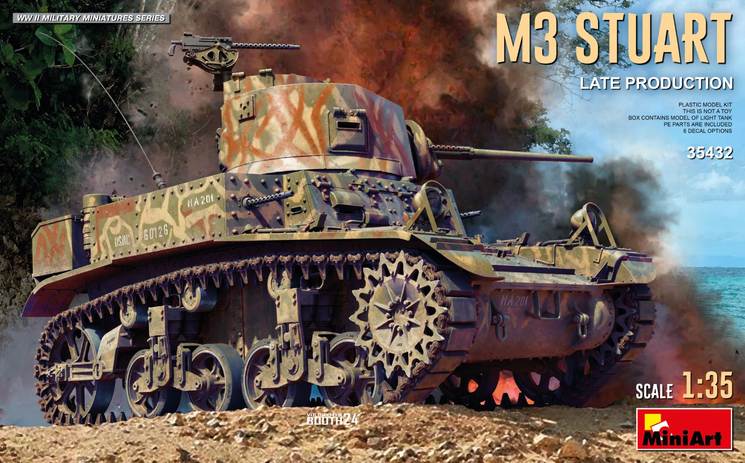 予約する　　1/35 M3 スチュアート軽戦車　後期生産型
