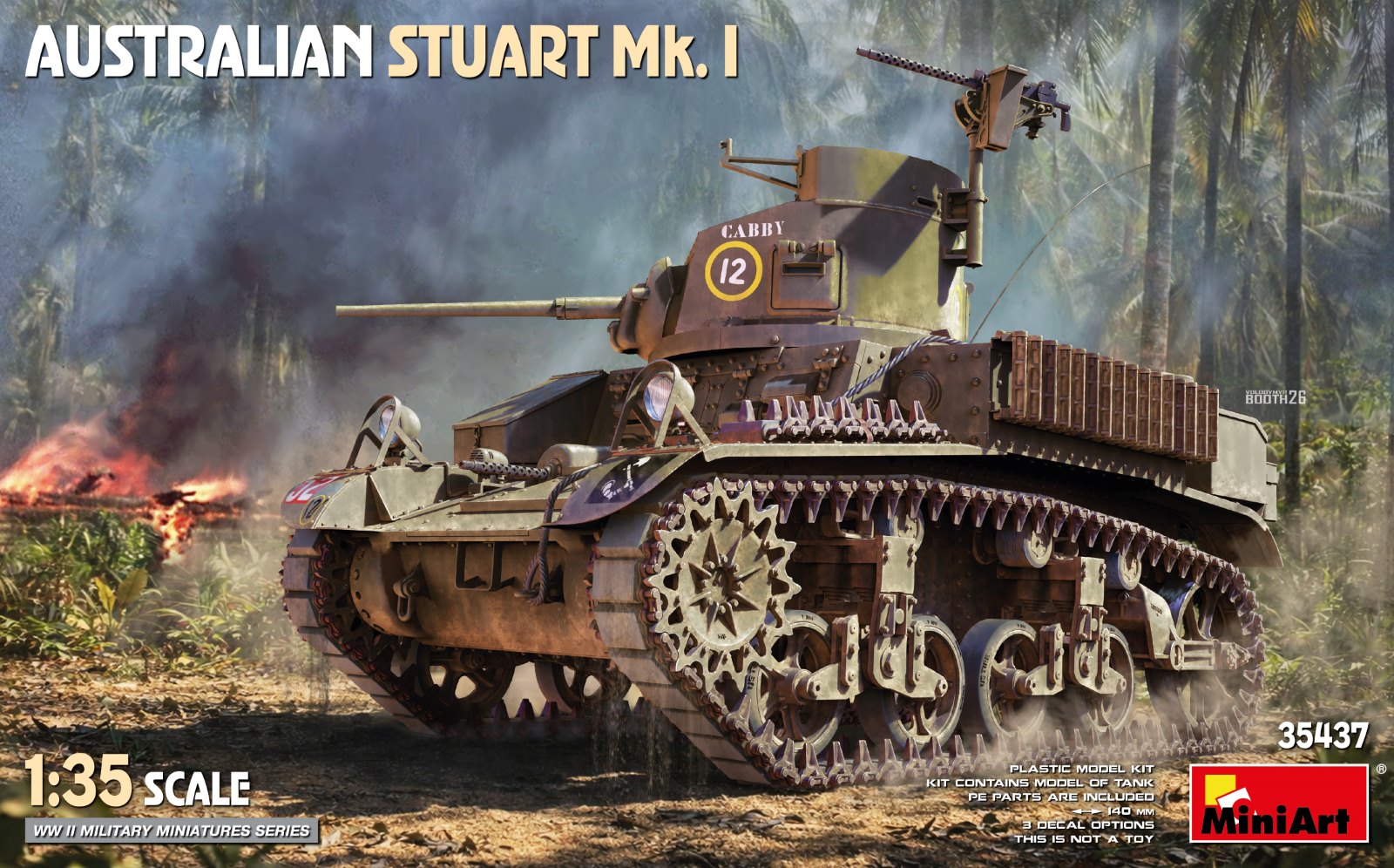予約する　　1/35 オーストラリア軍スチュアート Mk.I