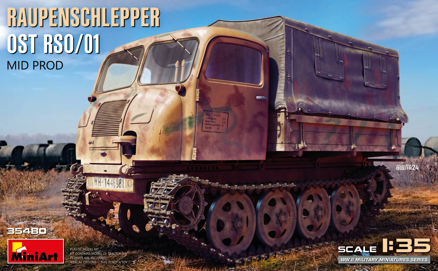 予約する　　1/35 ラウペンシュレッパー OST RSO/01.中期型