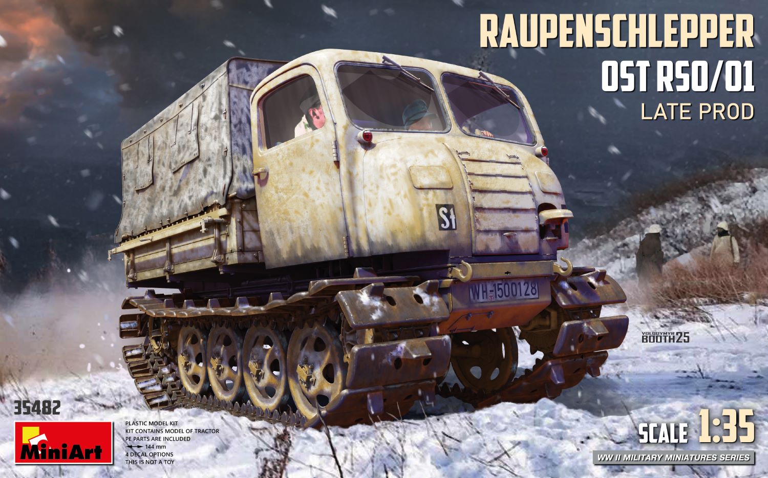 予約する　　1/35 ラウペンシュレッパー Ost RSO/01. 後期型