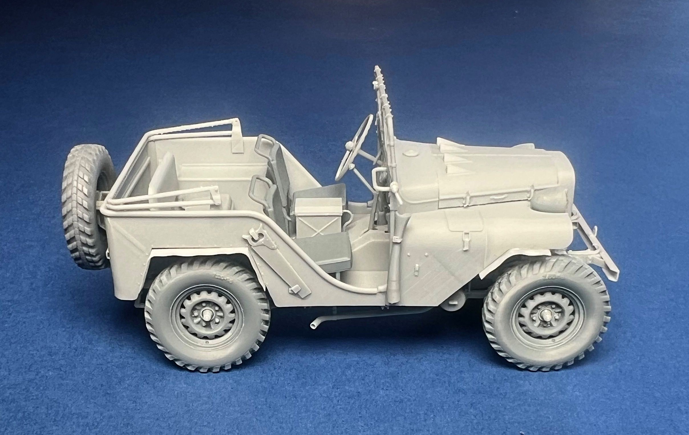 1/35 ロシア GAZ-64 4×4 軍用トラック 3Dプリント製フルキット