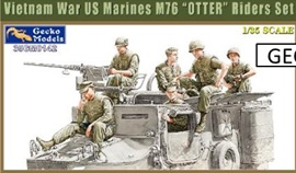 予約する　　1/35 ベトナム戦争 米海兵隊 M76「オッターライダーズ」セット