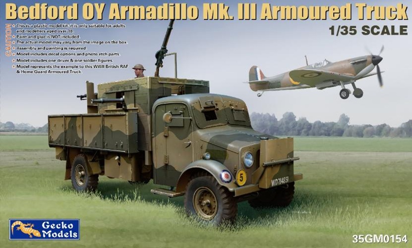 予約する　　1/35 ベッドフォード OY アルマジロ Mk.III 即製装甲車