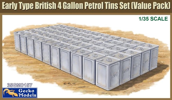 予約する　　1/35 英軍 4ガロンガソリン携行缶 (初期型) "バリューパック"
