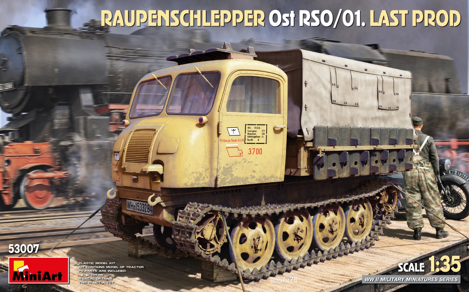 予約する　　1/35 クローラートラクター Ost RSO/01. 最終生産モデル