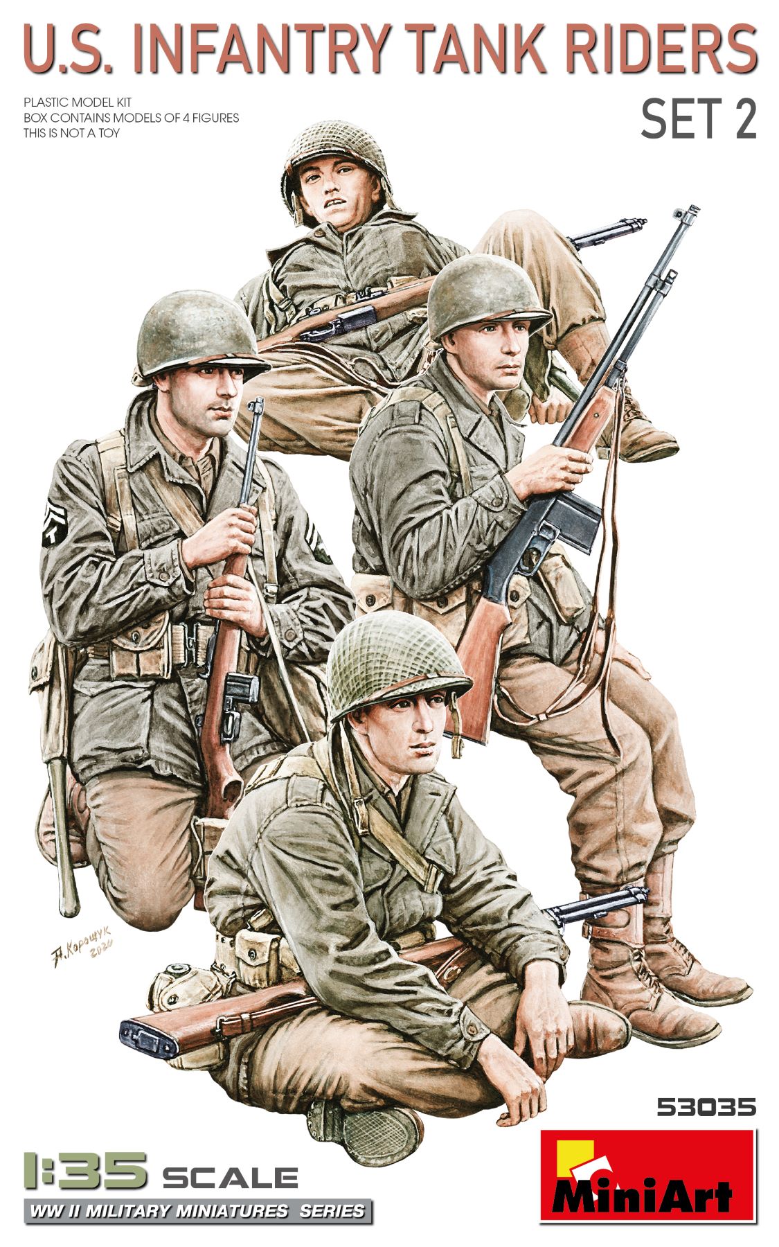 予約する　　1/35 米歩兵戦車乗り セット2