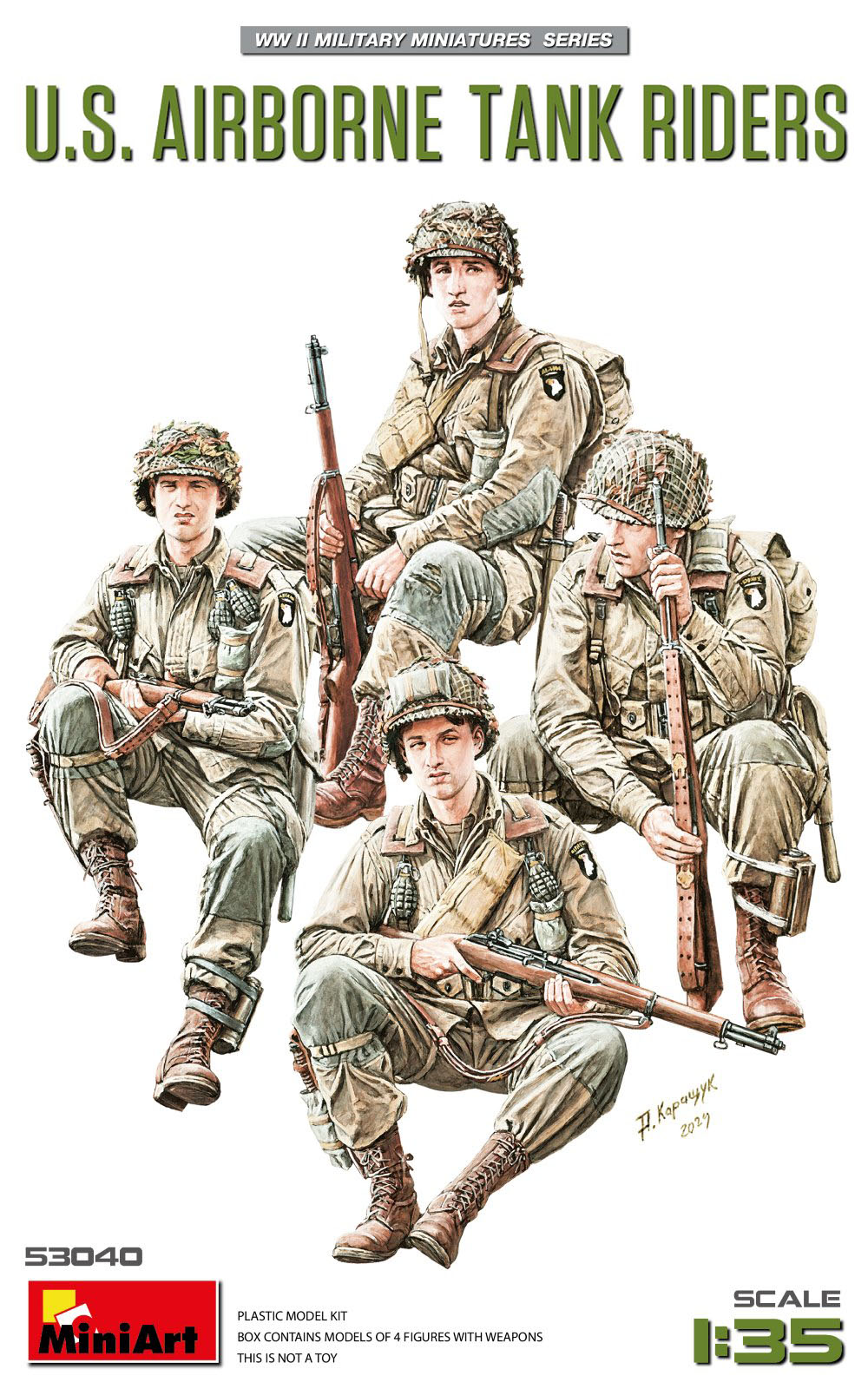 予約する　　1/35 米軍空挺戦車跨乗兵