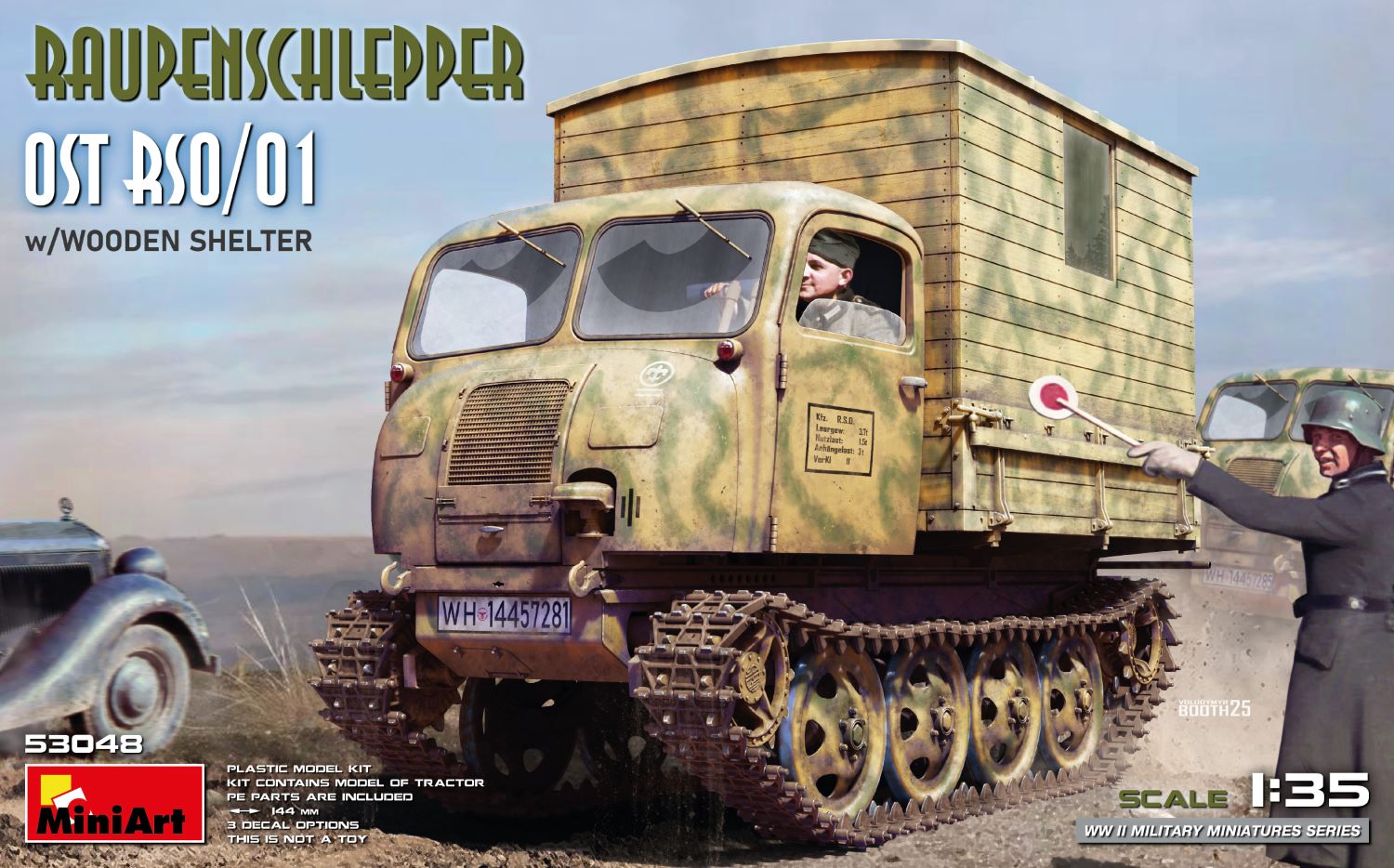 予約する　　1/35 ラウペンシュレッパーOST RSO/01 w/木製シェルター