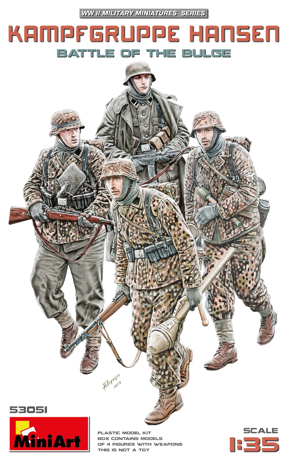 予約する　　1/35 ハンセン戦闘団 バルジの戦い