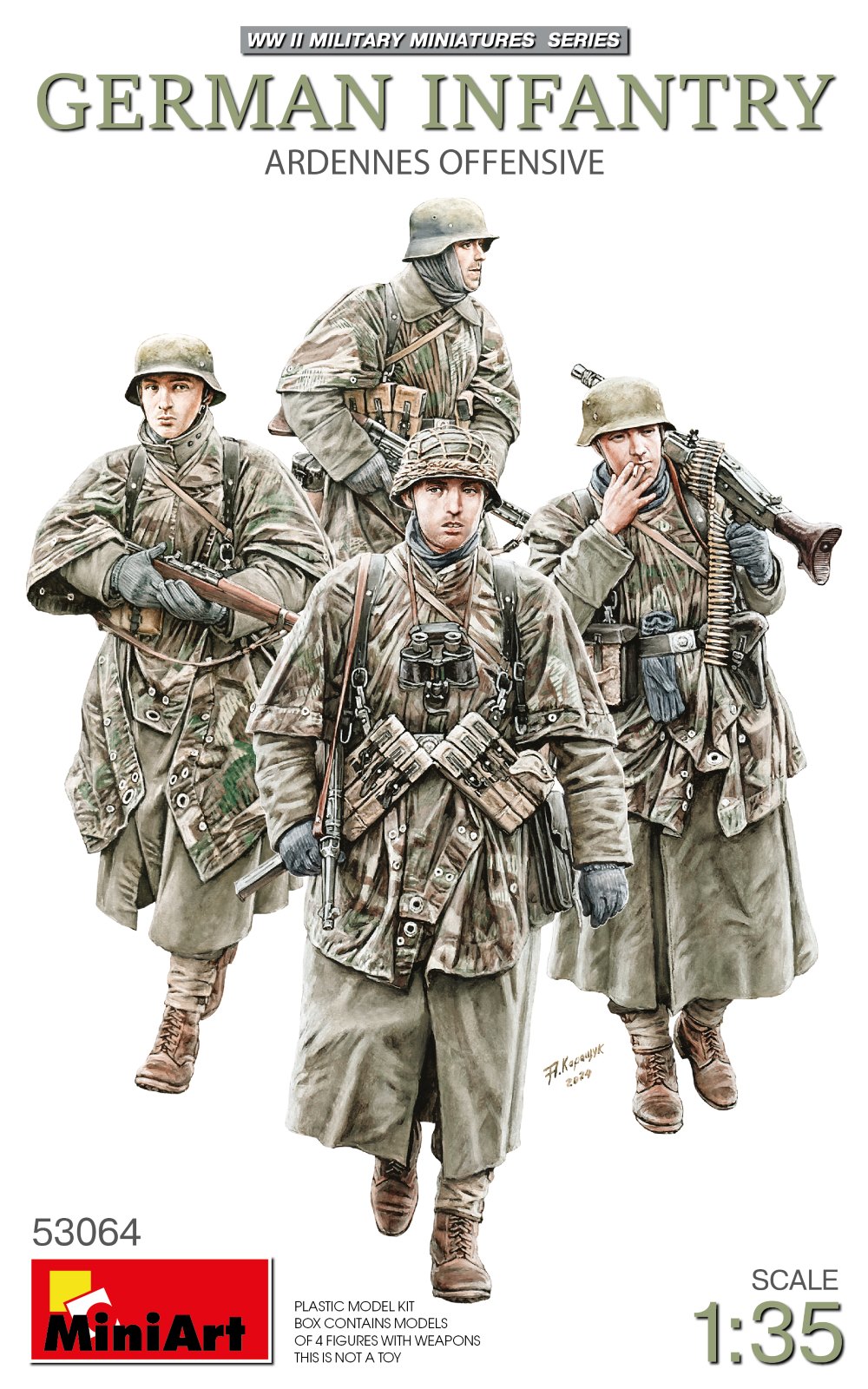 予約する　　1/35 ドイツ歩兵 アルデンヌ攻勢